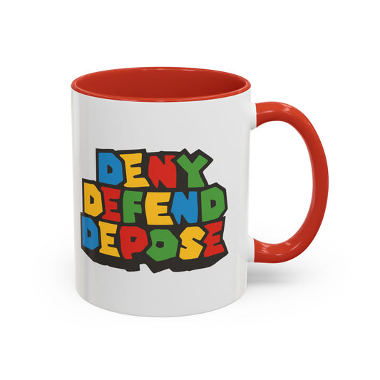 Deny Defend Depose Super Smash Bro Coffee Coffee Mug