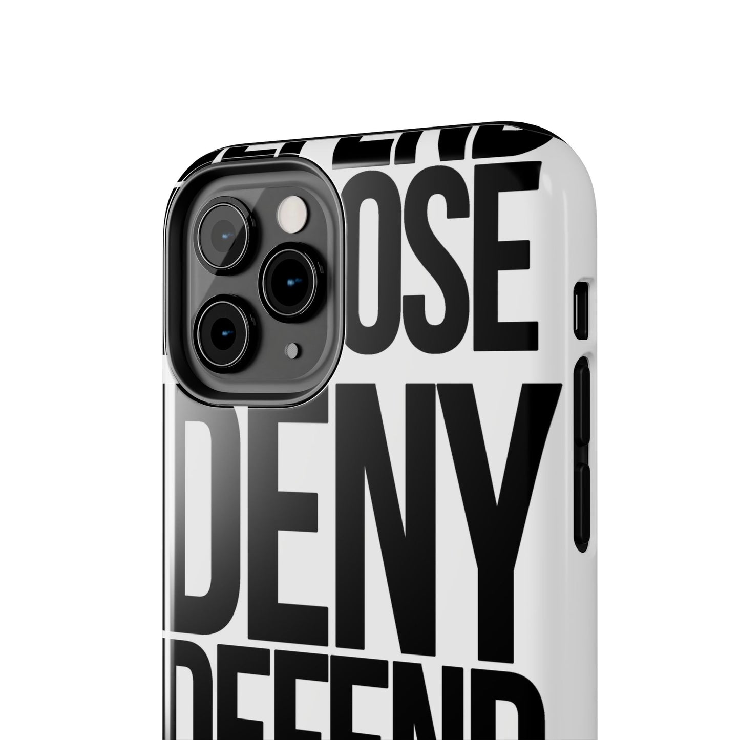 Deny Defend Depose Phone Cases