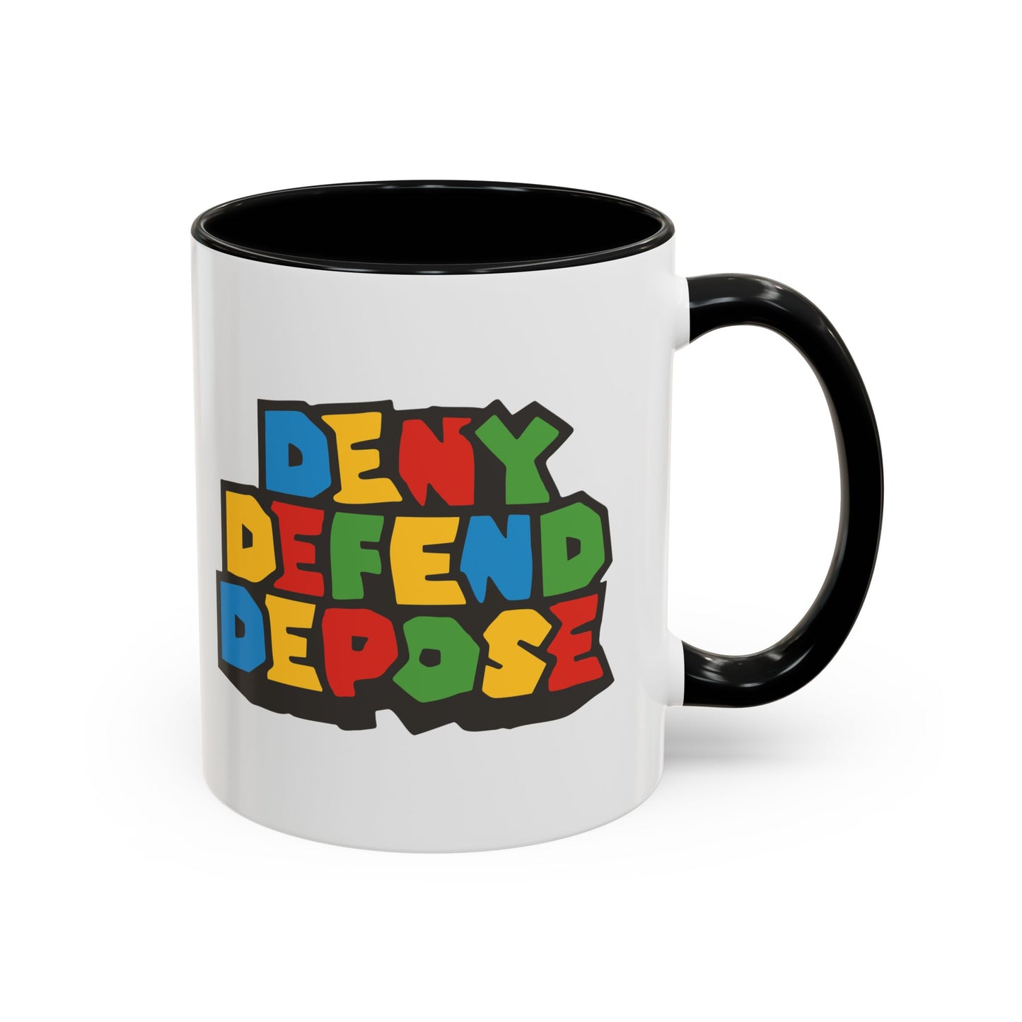 Deny Defend Depose Super Smash Bro Coffee Coffee Mug